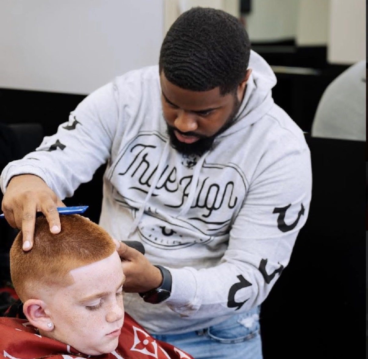 Keyz Da Barber at Keep It Fresh Barbershop